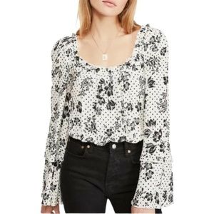 Free People One on One Date Bodysuit in Tea Combo